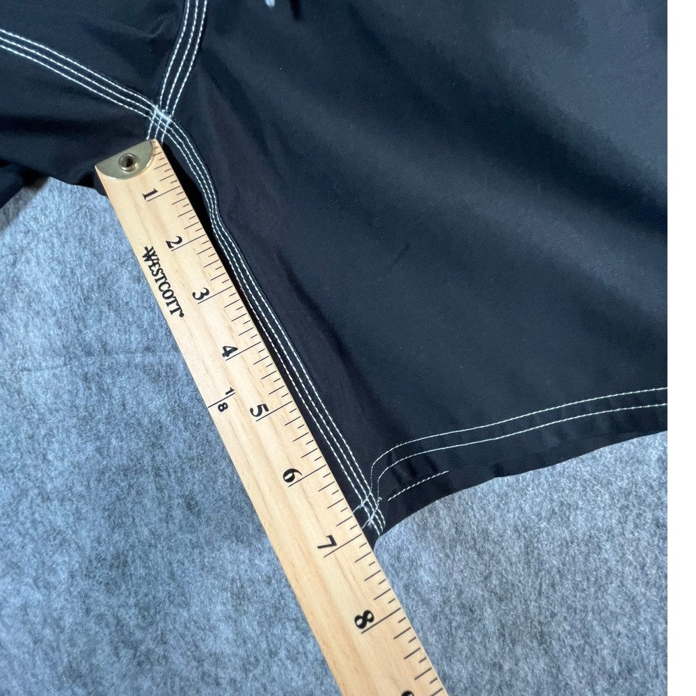VANS Mens 32 Boardshorts Black Checkerboard Side 7" inseam - Picture 10 of 11